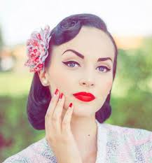 Макияж в стиле Pin Up
